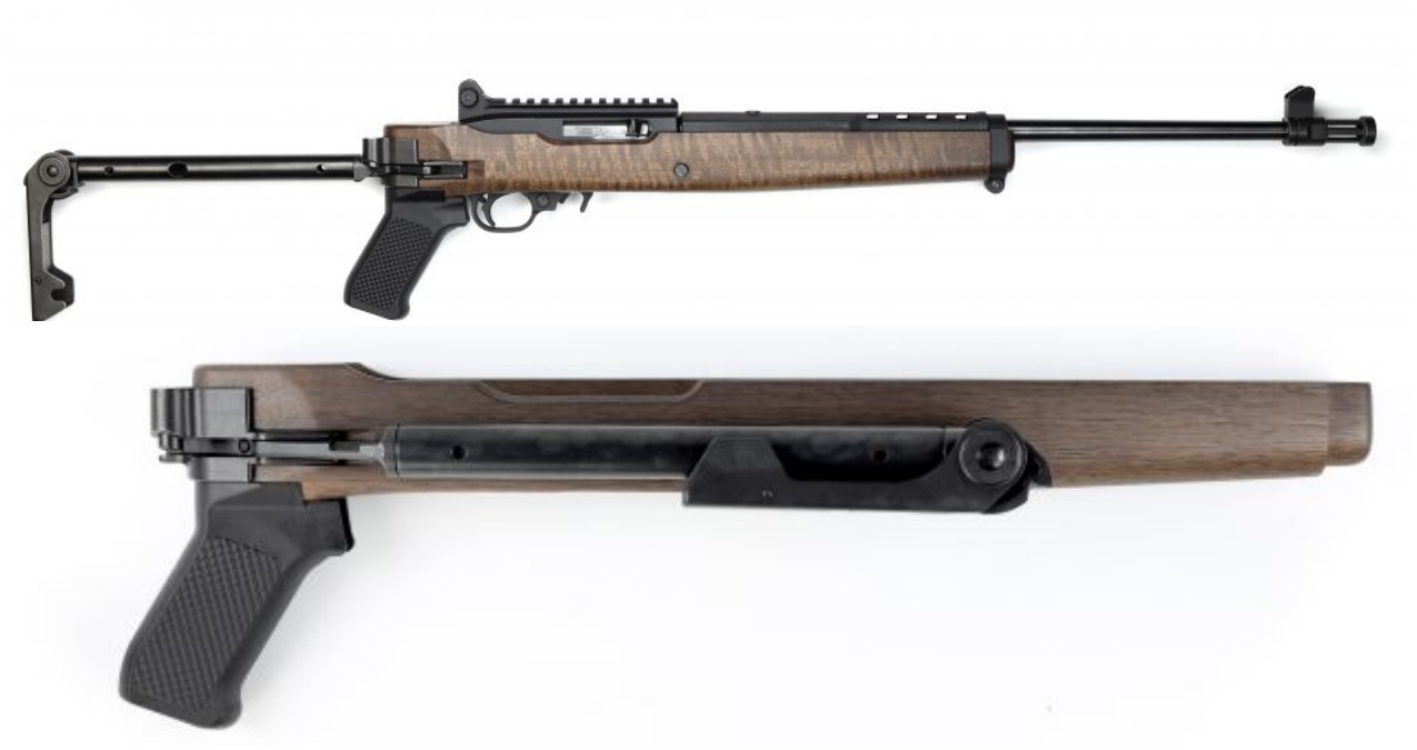 Samson Manufacturing B-TM 10/22 Folding Stock, Bull Barrel Version ...